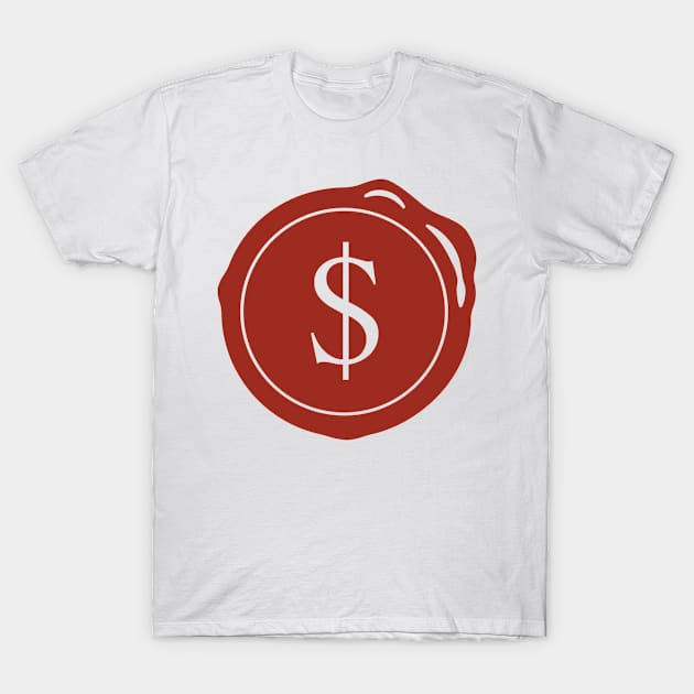 Wax seal T-Shirt by Bakr